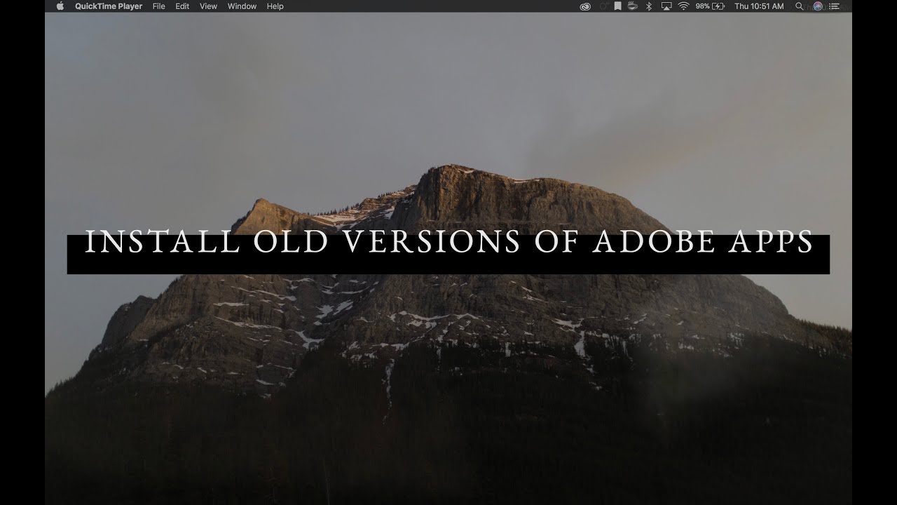 how to install old adobe products free