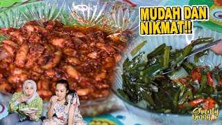 MASAKNYA MUDAH RASANYYA NIKMAT!! TUMIS GENJER & CUMI BALADO