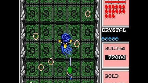 Gameplay snippet : Golvellius : Crawky boss : SMS #Shorts