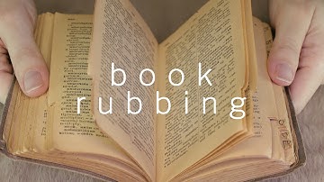 [ASMR] 📚 Books: Rubbing, Paper Sounds, Page Flipping (NO TALKING)