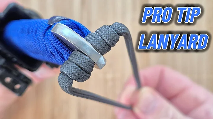 Knife Lanyard Pro Tip : Can You Guess What This Does? | DIY Tutorial