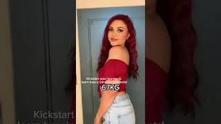 ?Incredible Weight loss Journey Transformation - Tiktok Glow Up weightlossjourney