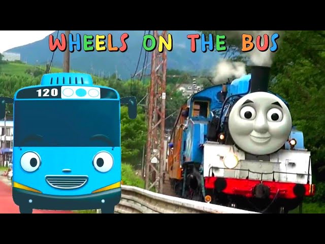 The Wheels on The Bus | Tayo | Thomas And Friends | Lagu Anak Anak Terbaru class=