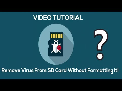 Video: Verwyder die formatering van SD-kaart virusse?