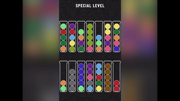 Ball Sort Special Level (after Level 3490)