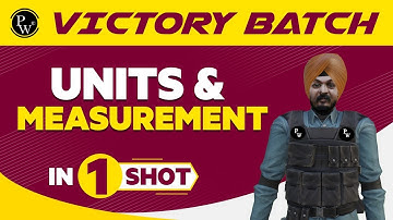 Units and Measurement in One Shot - JEE/NEET/Class 11th Boards || Victory Batch