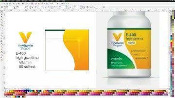 Coreldraw tutorial - How to Make - Medicine Box Packaging design