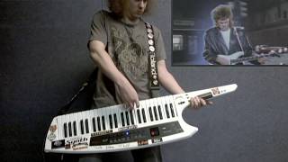 Gary Moore - The Loner (Cover by Szabolcs Havellant) AX1 Keytar LIVE