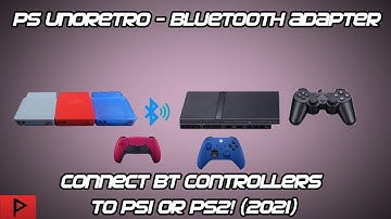 PS UnoRetro Bluetooth Adapter - Connect Bluetooth Controllers to PS1 or PS2 Easily Tutorial (2021)