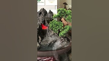 Hòn Non Bộ Phong Thủy Mini Có Thác Nước Để Bàn Độc Đáo P1 #non_bộ_phong_thủy_rẻ #non_bộ_phong_thủy