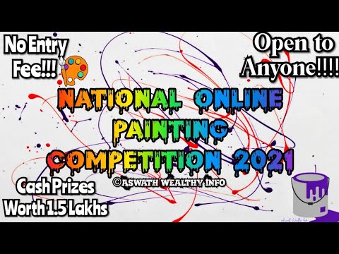 Art Competition 2021|Free Online Painting Competition 2021|Art, Drawing competition|Win Cash Prizes!
