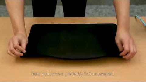 How to Flatten Your Mousepad