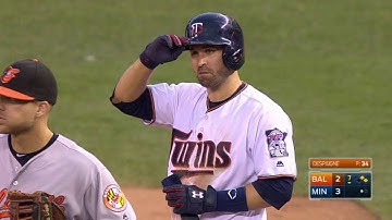 BAL@MIN: Dozier gives Twins lead on single in 7th