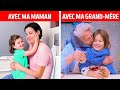 MÈRE VS GRAND-MÈRE || CHOSES AMUSANTES, MOMENTS COMMUNS ET ASTUCES