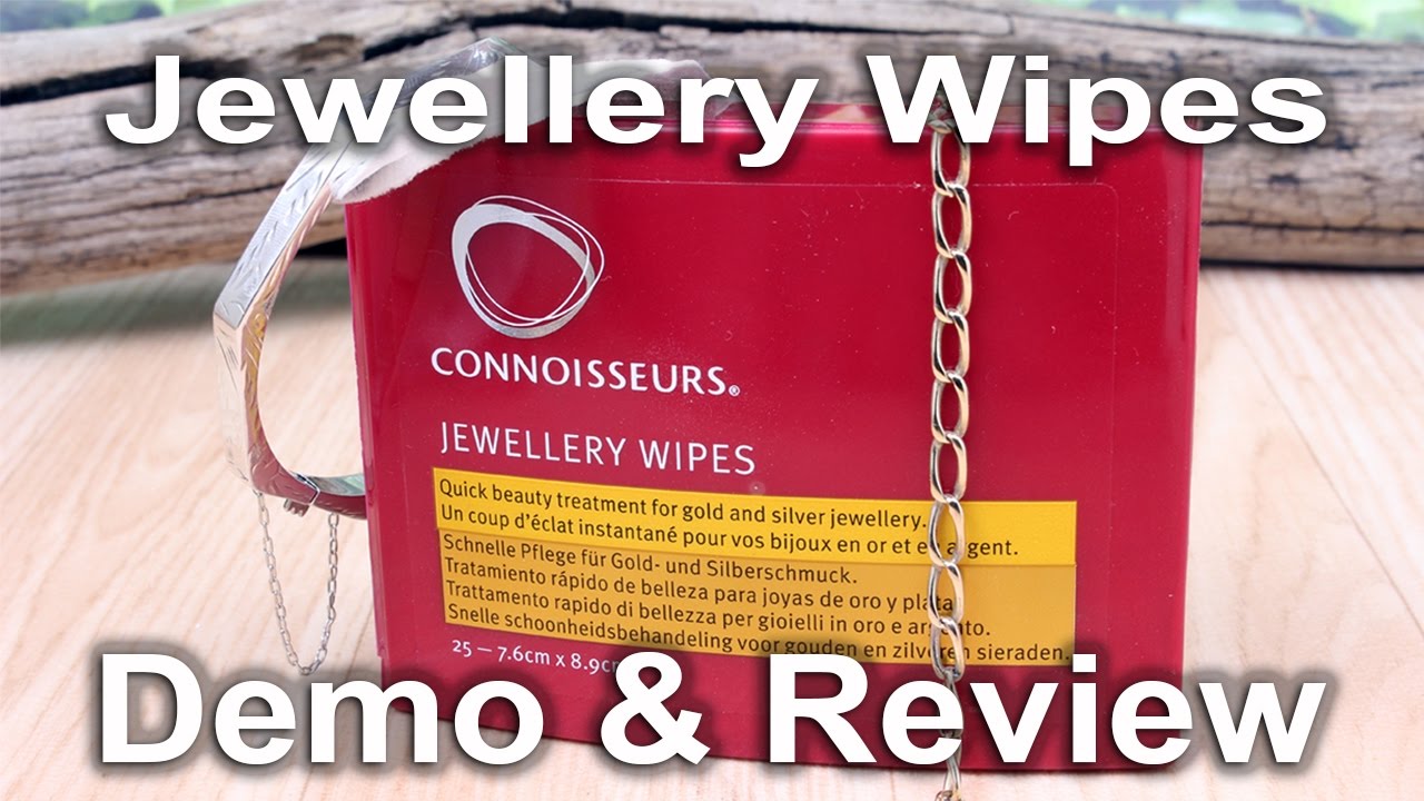 Connoisseurs jewellery wipes Demo & Review by Dave Wilson 