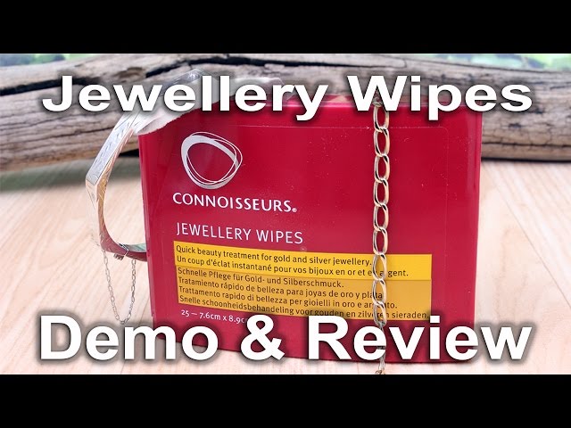 Connoisseurs Jewellery Wipes