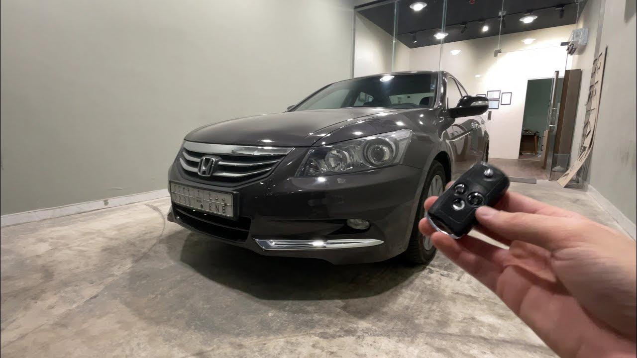 2012 Honda Accord Remote Starter | تشغيل عن بعد هوندا اكورد ٢٠١٢ - YouTube