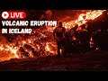 Volcanic eruption in Iceland! Live - Monday 12th - FLOcam