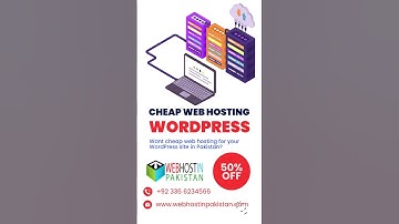 Cheap Web Hosting WordPress | Best Cheap WordPress Hosting | Cheap Web Hosting In Pakistan