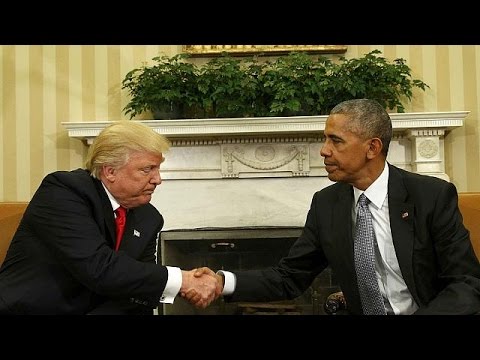 Obama halefi Trump'ı geçiş süreci için Beyaz Saray'da ağırladı