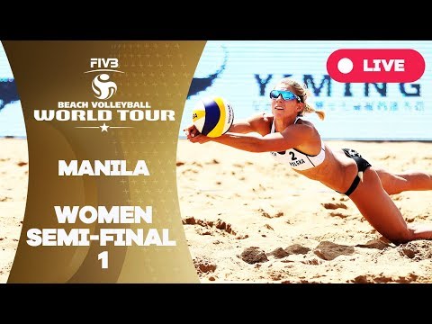 Manila 2018 FIVB Beach Volleyball World Tour Women Semi Final 1