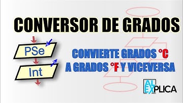 Conversor de grados en PSeInt