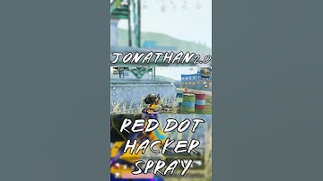 Red dot Hacker spray #bgmi #bgmijonathangaming #jonathanislive #jonathan #jonathan2.0 #fragger #hack