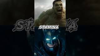 Batman vs Hulk || #shorts #marvel #dc