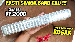 KRISBOW MODEL TABUNG EMERGENCY LAMP LED LAMPU DARURAT 6 WATT