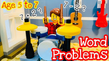 Educational Video -  Word Problems, Kindergarten / First Grade, LEGO Creator Expert