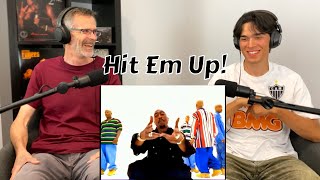 Dad hears Tupac 'Hit Em Up' for the first time…