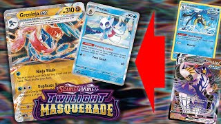 Twilight Masquerade Greninja ex with Froslass is a Weird Deck