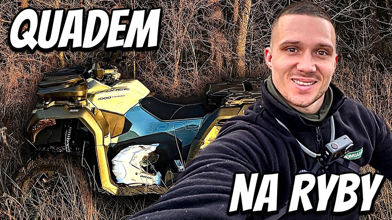 Quadem nad jezioro – szczupak i okoń w dzikim miejscu 🎣