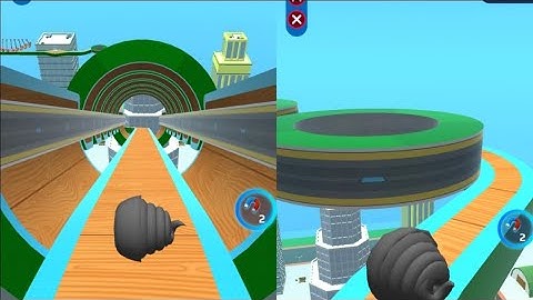 Sky Rolling Ball 3D-Walkthrough All Levels | New Ball - Gameplay | (Android,ios#143