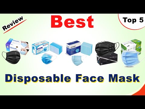 Top 5 Disposable Face Mask In India // Best Face Mask // 3 Layer Face Mask//Surgical 3 Ply Face