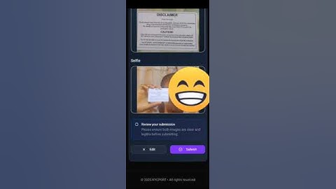 sidra kyc verification now working. No more face tracking problem #kyc #sidra #identityverification