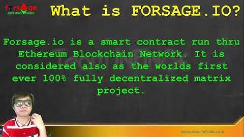 FORSAGE TAGALOG VIDEO PRESENTATION