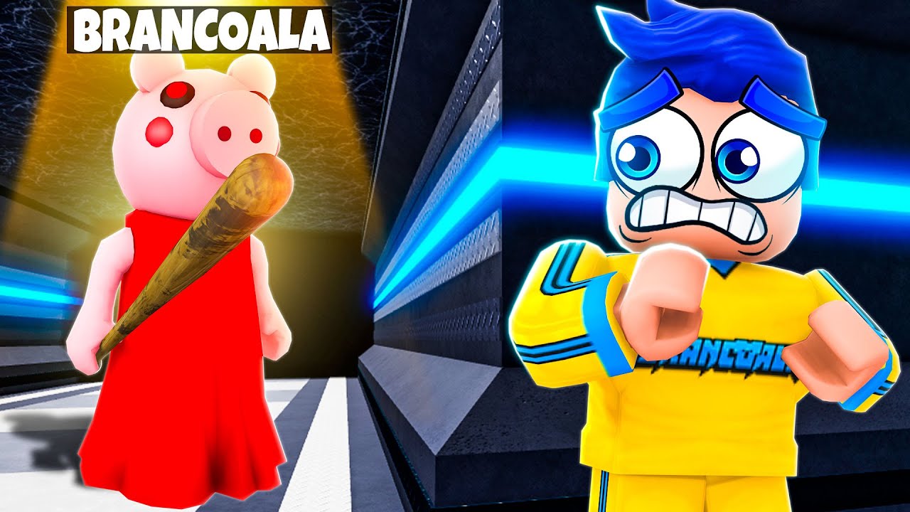 Joguei ROBLOX pela PRIMEIRA VEZ com o Marcos - Brancoala Games 