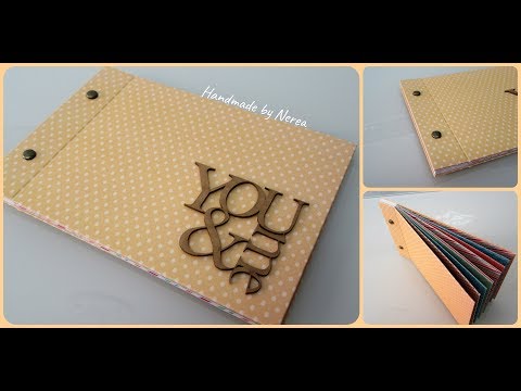 Mini álbum fácil y rápido - Scrapbooking principiantes