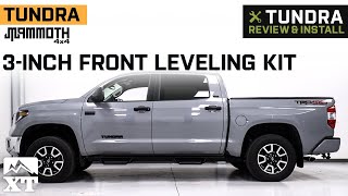 20072021 Tundra Mammoth 3Inch Front Leveling Kit Review & Install