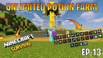 UNLIMITED POTION FARM IN SURVIVAL #ep13 SAMSUNG,A3,A5,A6,A7,J2,J5,J7,S5,S6,S7,59,A10,A20,A30,A50,A70