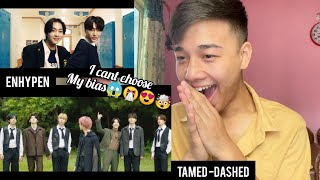 ENHYPEN (엔하이픈) 'Tamed-Dashed' Official MV | FIRST TIME REACTION