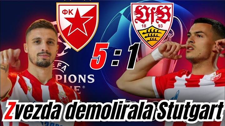 Crvena zvezda - Štutgart 5:1 ☆ dva detalja odlučila pobednika ☆ Liga šampiona