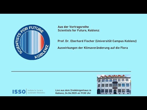 Auswirkungen der Klimaveränderung auf die Flora (Prof. Dr. Eberhard Fischer) - [OHNE EINLEITUNG]