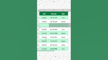 EXCELDE YENİ SATIR AÇMA (HIZLI YÖNTEM) | Excel 751 | #shorts