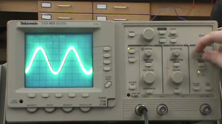 Measuring AC Voltage with an Oscilloscope