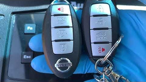 2014 Nissan Altima Smart Key Programming with Autek ikey820 - took some trials but success