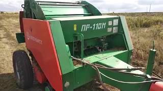 Review of the round baler PR-110M | UniSibMash |
