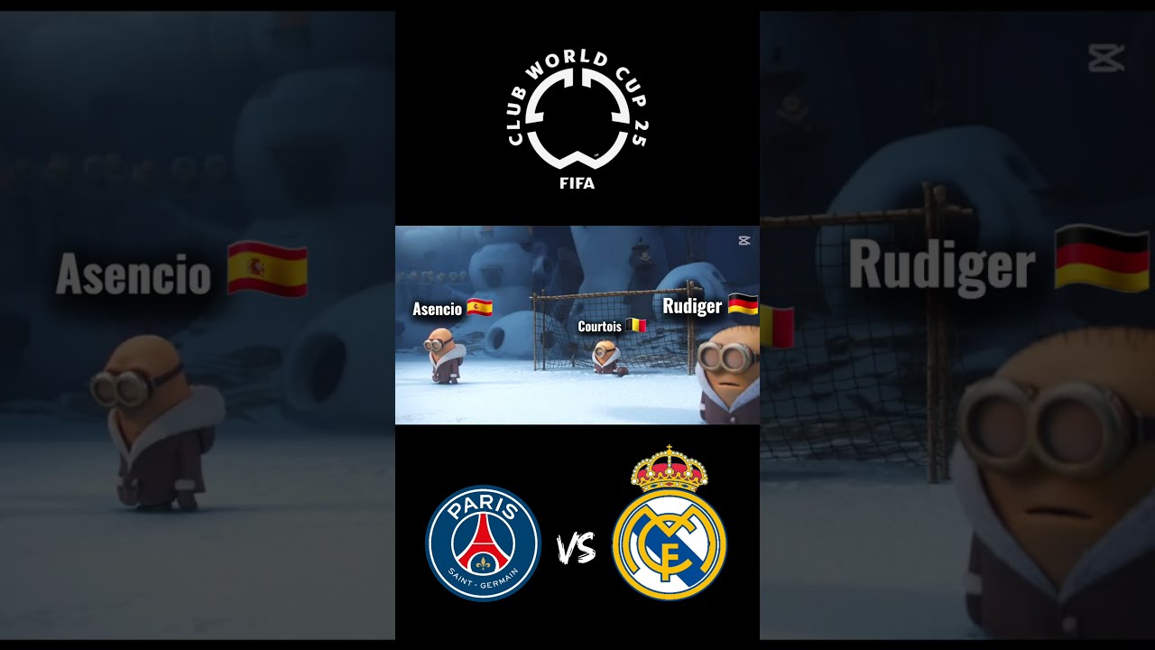 CLUB WORLD CUP 2025 PSG Vs Real Madrid