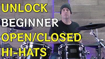 🥁 Unlock Beginner Hi-Hat Control And Say "Hello" To Your Left Foot! (Beginner Lesson #14)